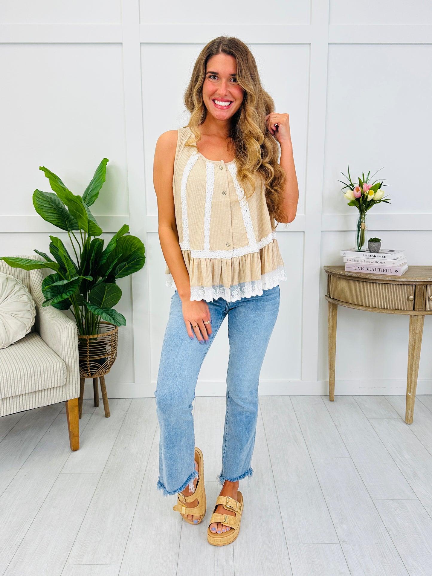 Sweet Detail Tank Top
