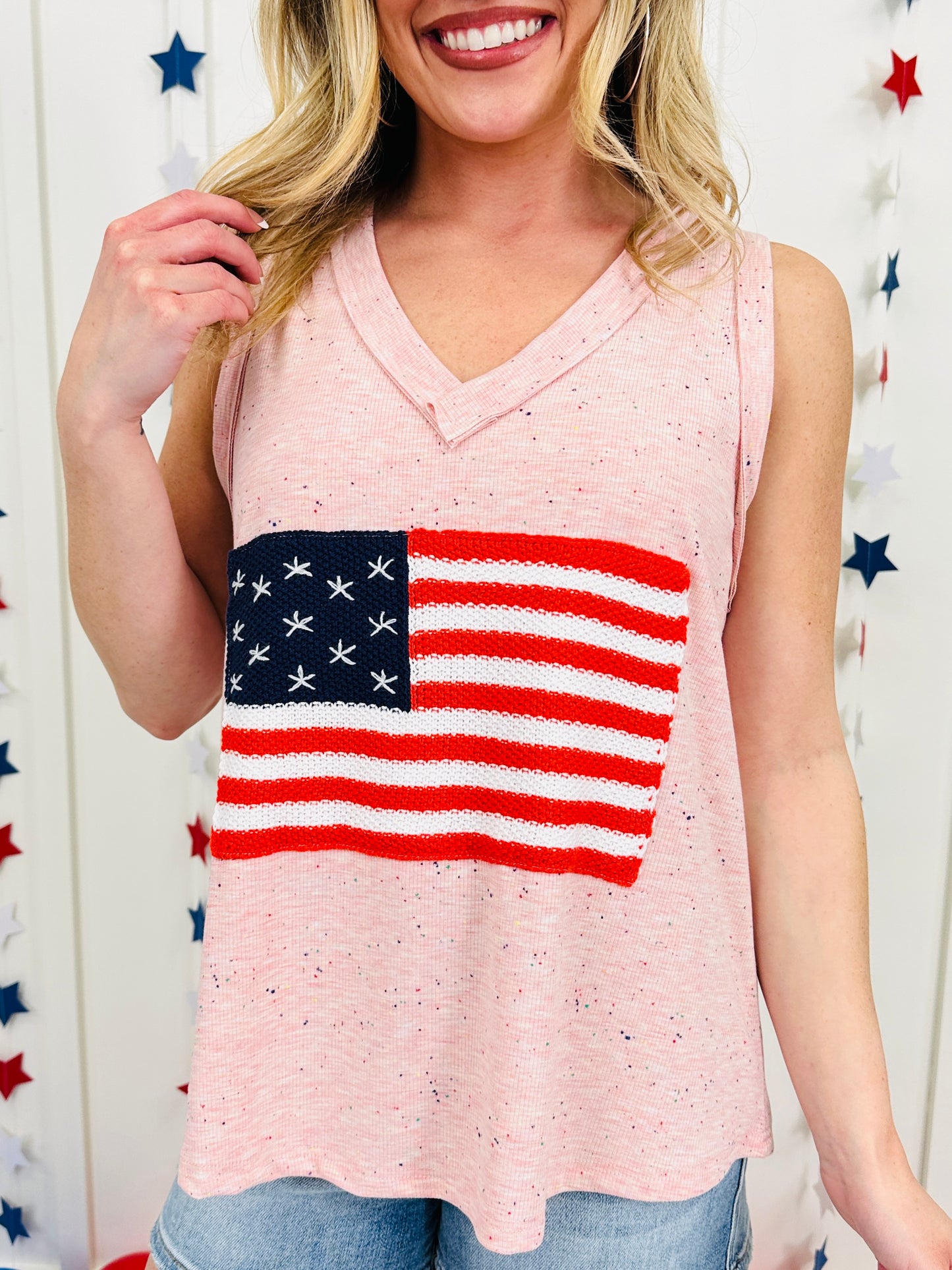 Star Spangled Days Tank Top In Multiple Colors