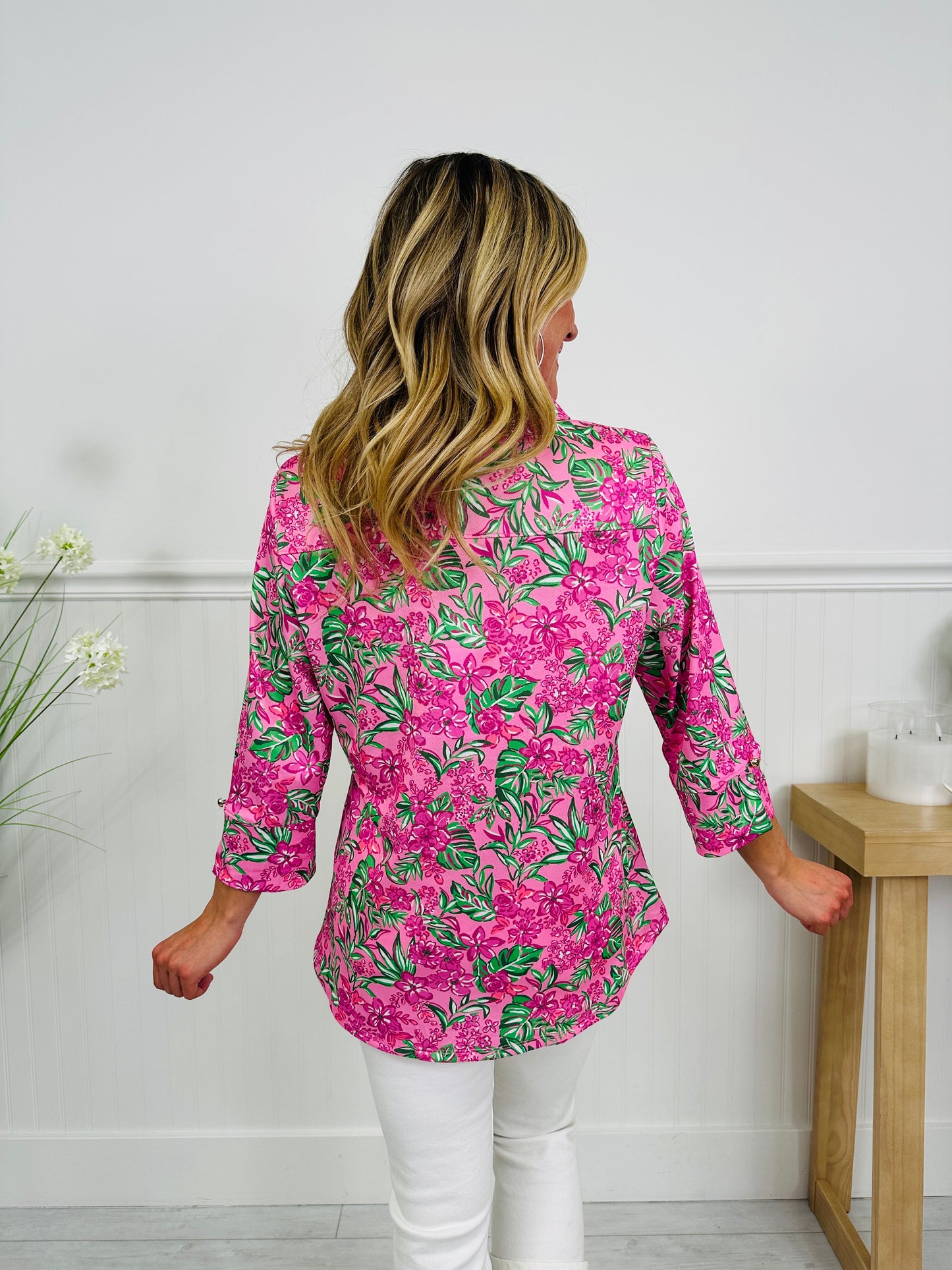 Bloom in Spring in Hibiscus Print