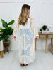 Pretty in Petals Kimono in White