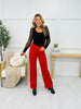 Judy Blue All is Bright Wide Leg Corduroy Trousers in Reg/Curvy