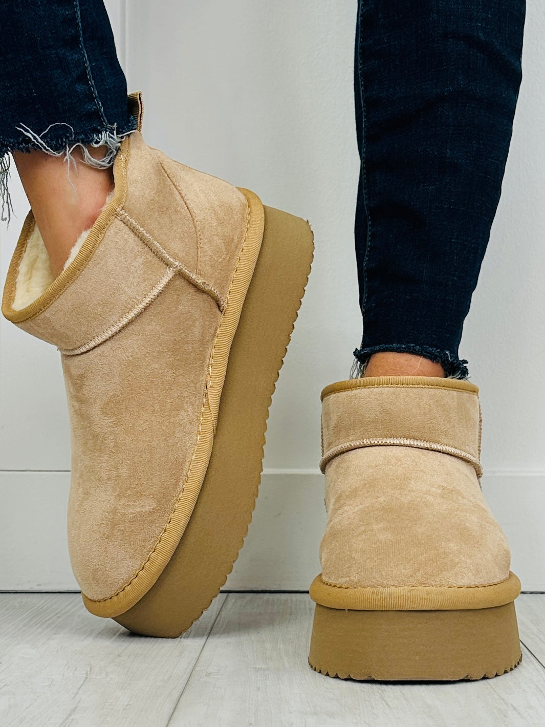 Cozy Cabin Platform Boots