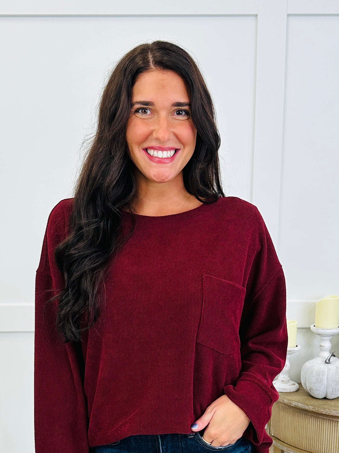 Weekend Cozy Top In Multiple colors
