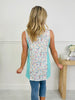 Floral Fusion Tank Top in Multiple Colors