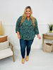 Fall Into You Top in Hunter Green