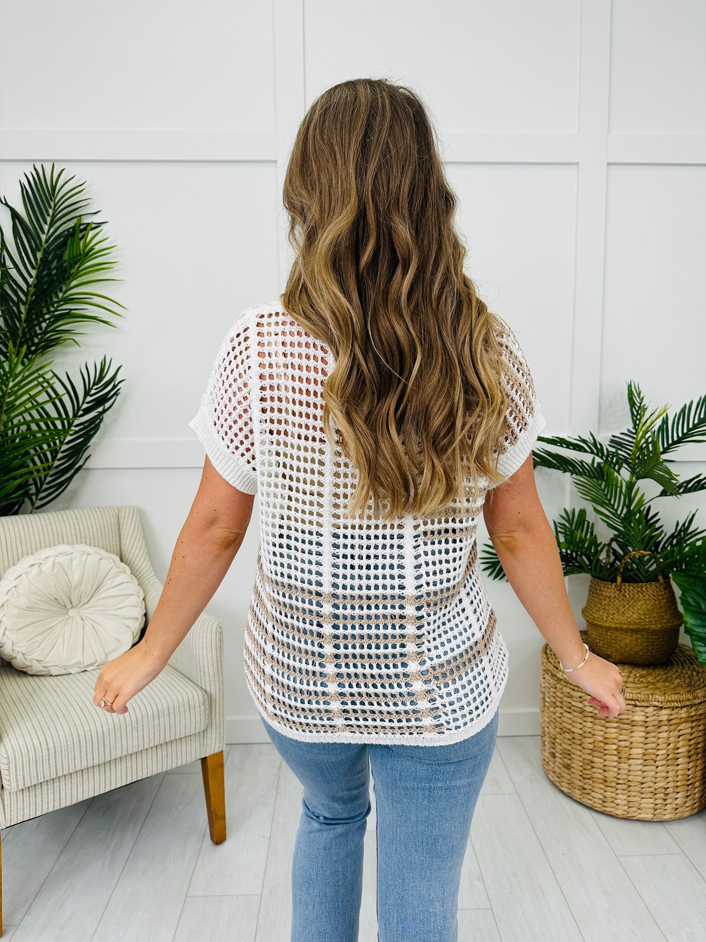 Heartline Stitch Top
