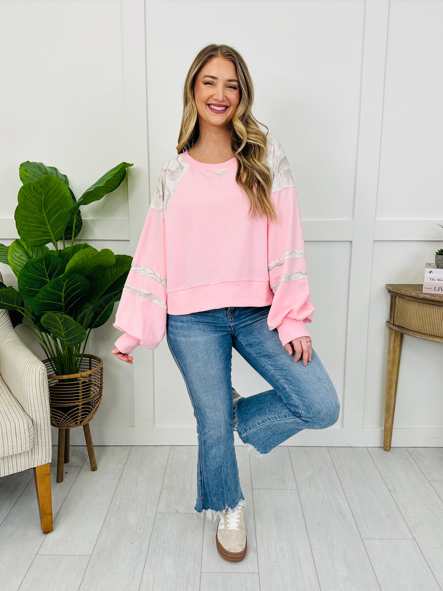 Drifted Into Daylight Top In Pink