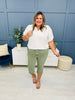 Judy Blue REG/CURVY Simply Sage Capris