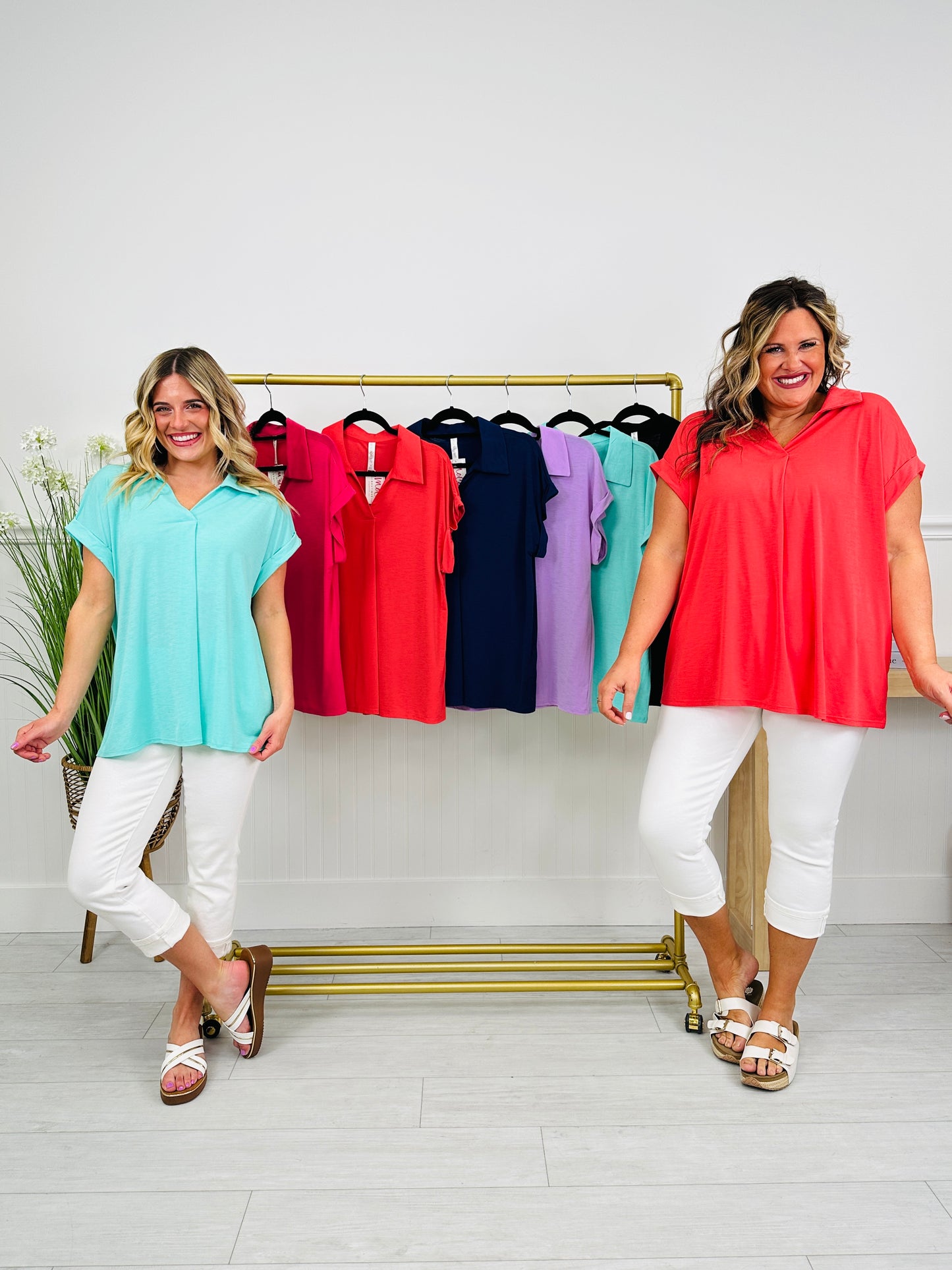 Spring Into Style Top In Multiple Colors