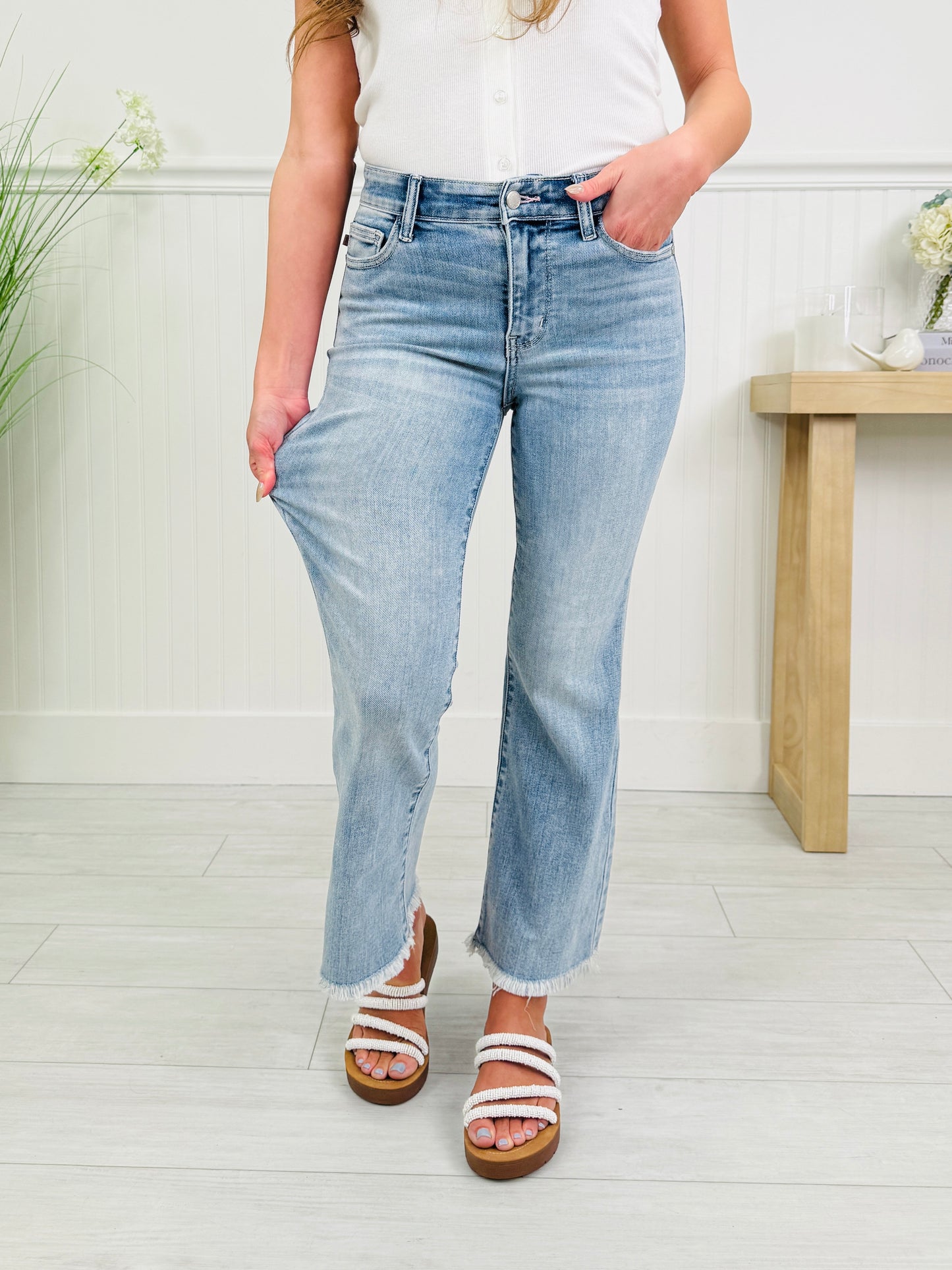 Judy Blue Chasing Sunsets Kick Flare Jeans