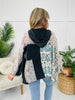 Dual Delight Pullover in Black