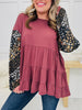 REG/CURVY Petal Patchwork Top