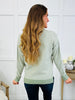 Cloud Nine Knit Top In Sage