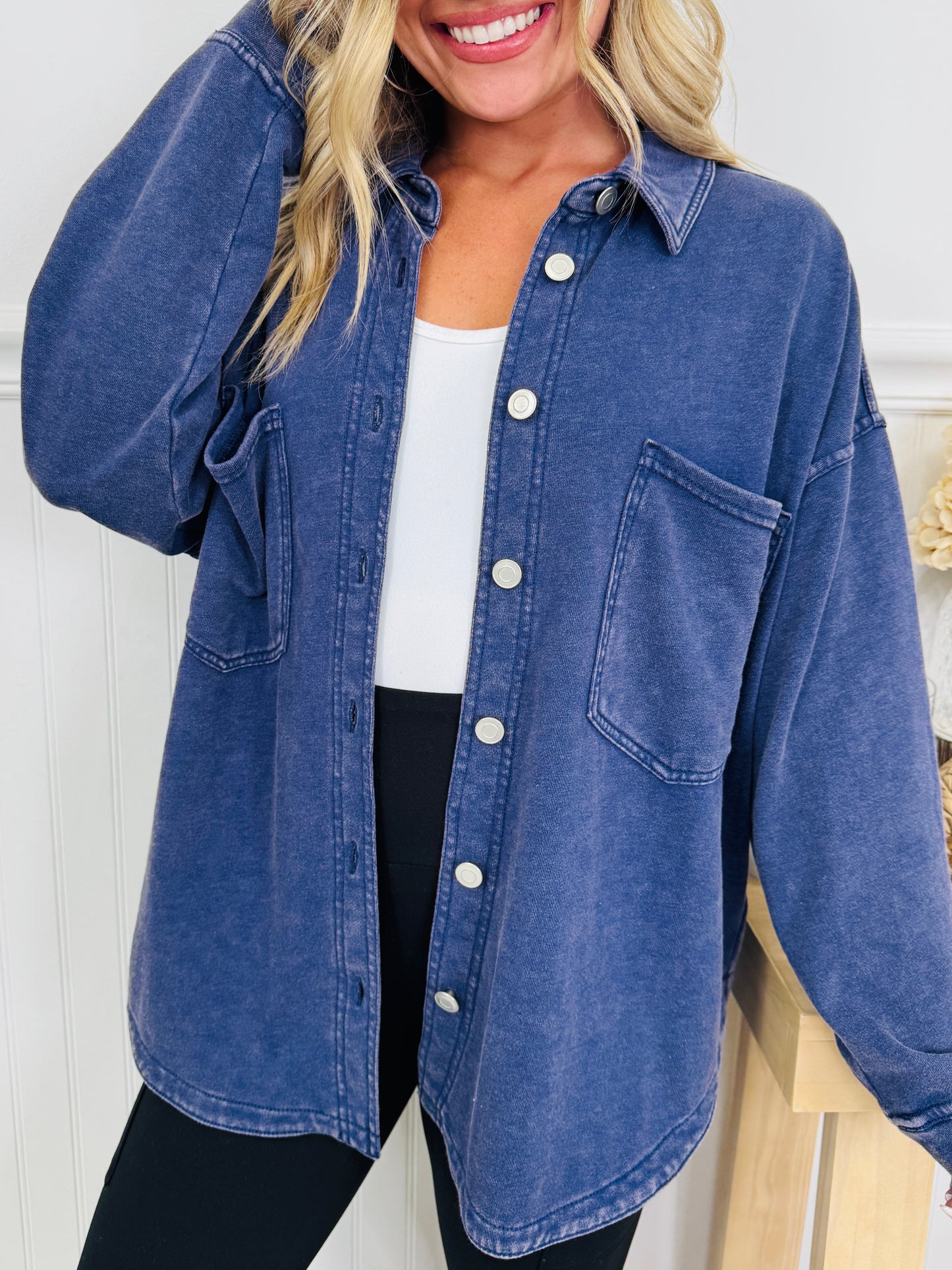 Go Everywhere Jacket In Indigo