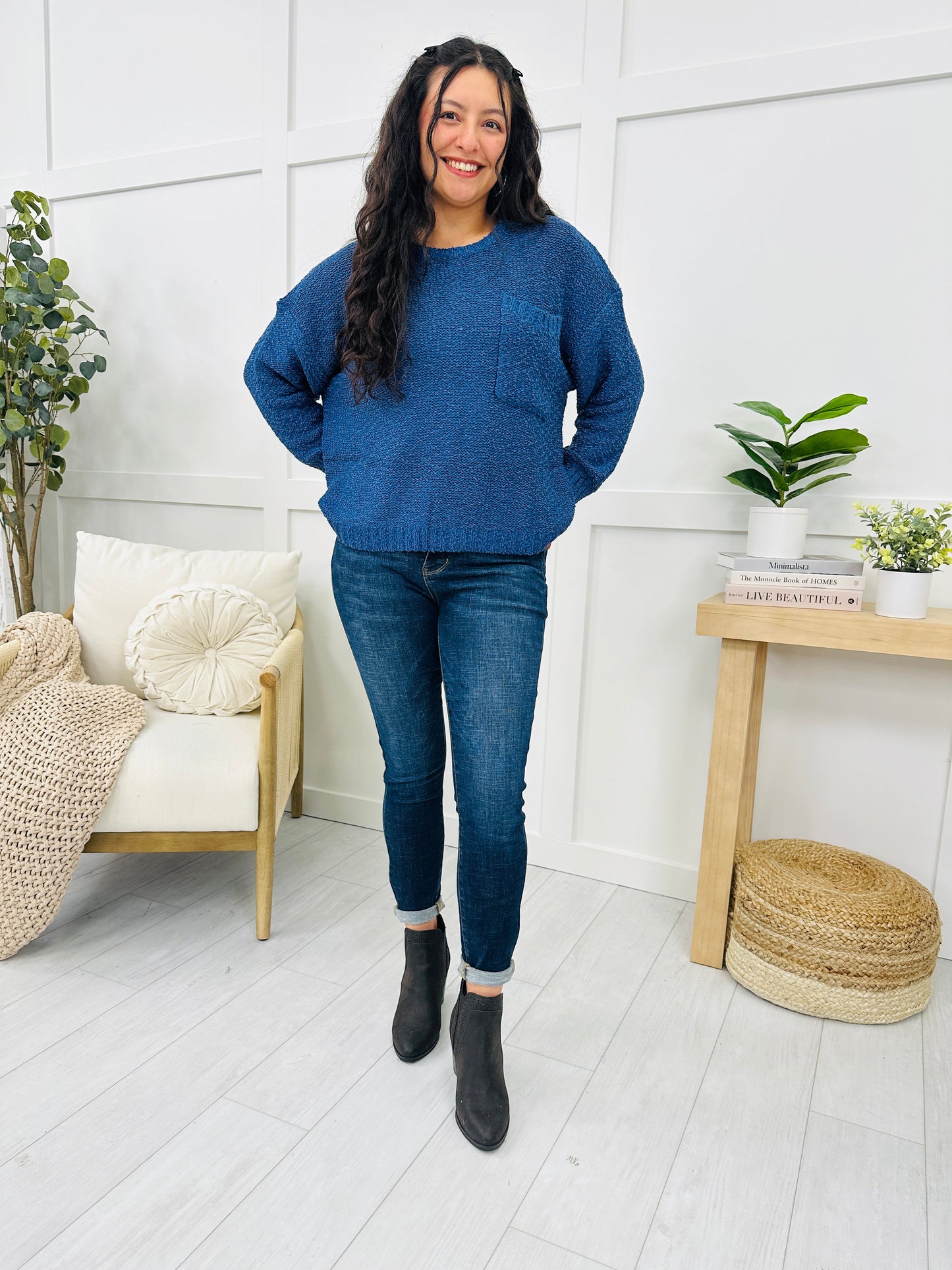 Indigo Breeze Sweater