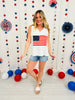 Star Spangled Days Tank Top In Multiple Colors