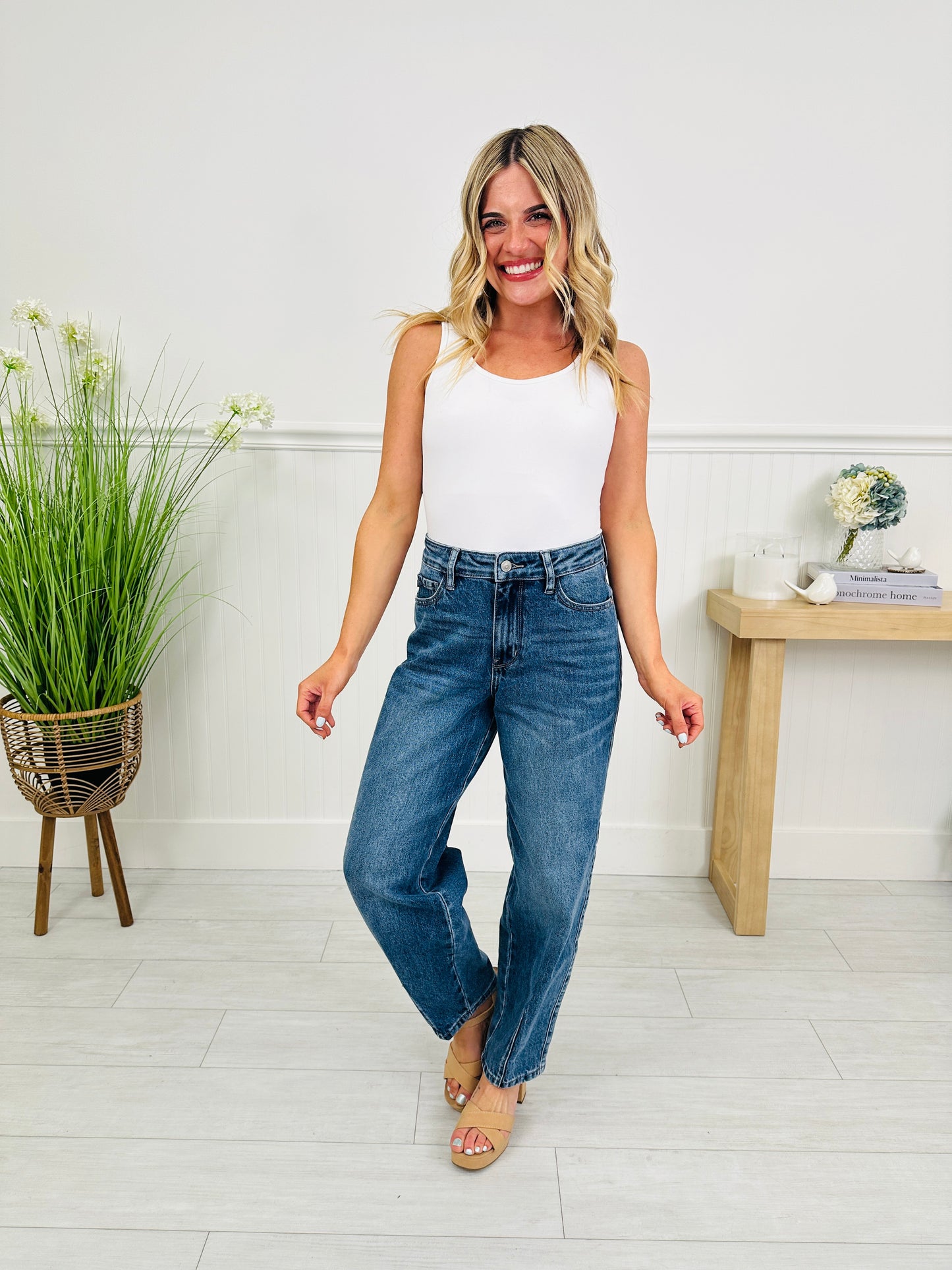 Judy Blue Best Bet Barrel Jeans