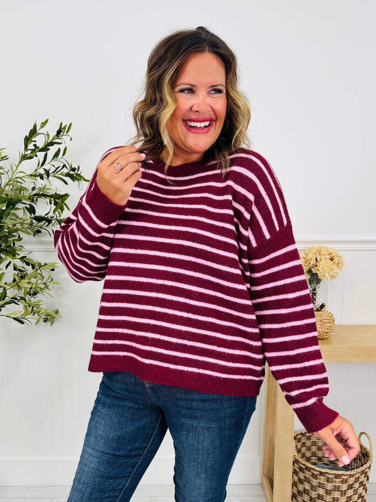 Merlot Mood Sweater