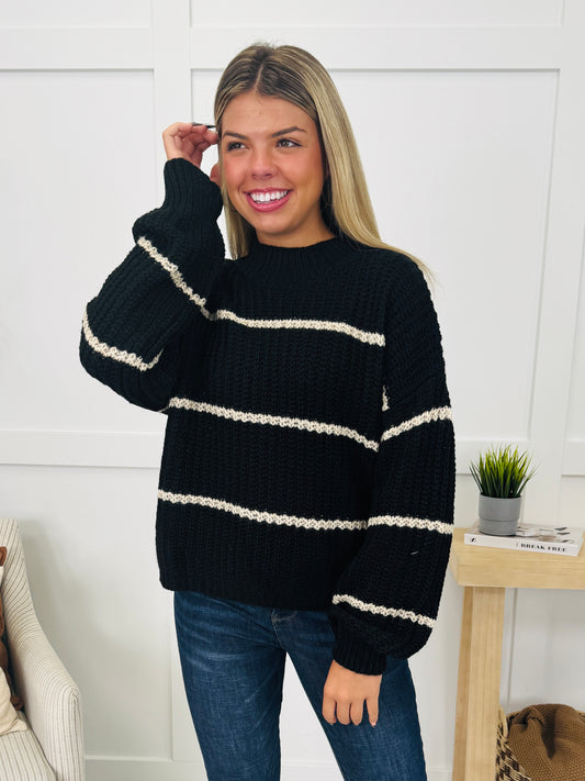 DOORBUSTER! Turn The Tempo Sweater- Multiple Colors!