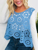 Crochet All Day Top-- Multiple Colors!