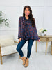 Rust & Ruffles Top In Moon River