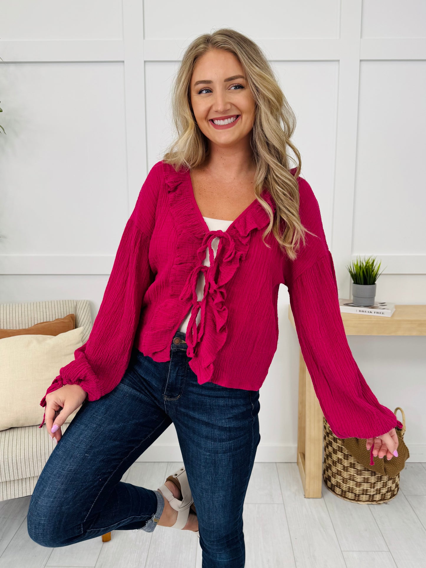 Breezy Ruffles Top