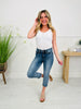 Judy Blue Go Against The Grain Capri Jeans