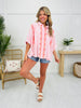 Sunset Stitches Top