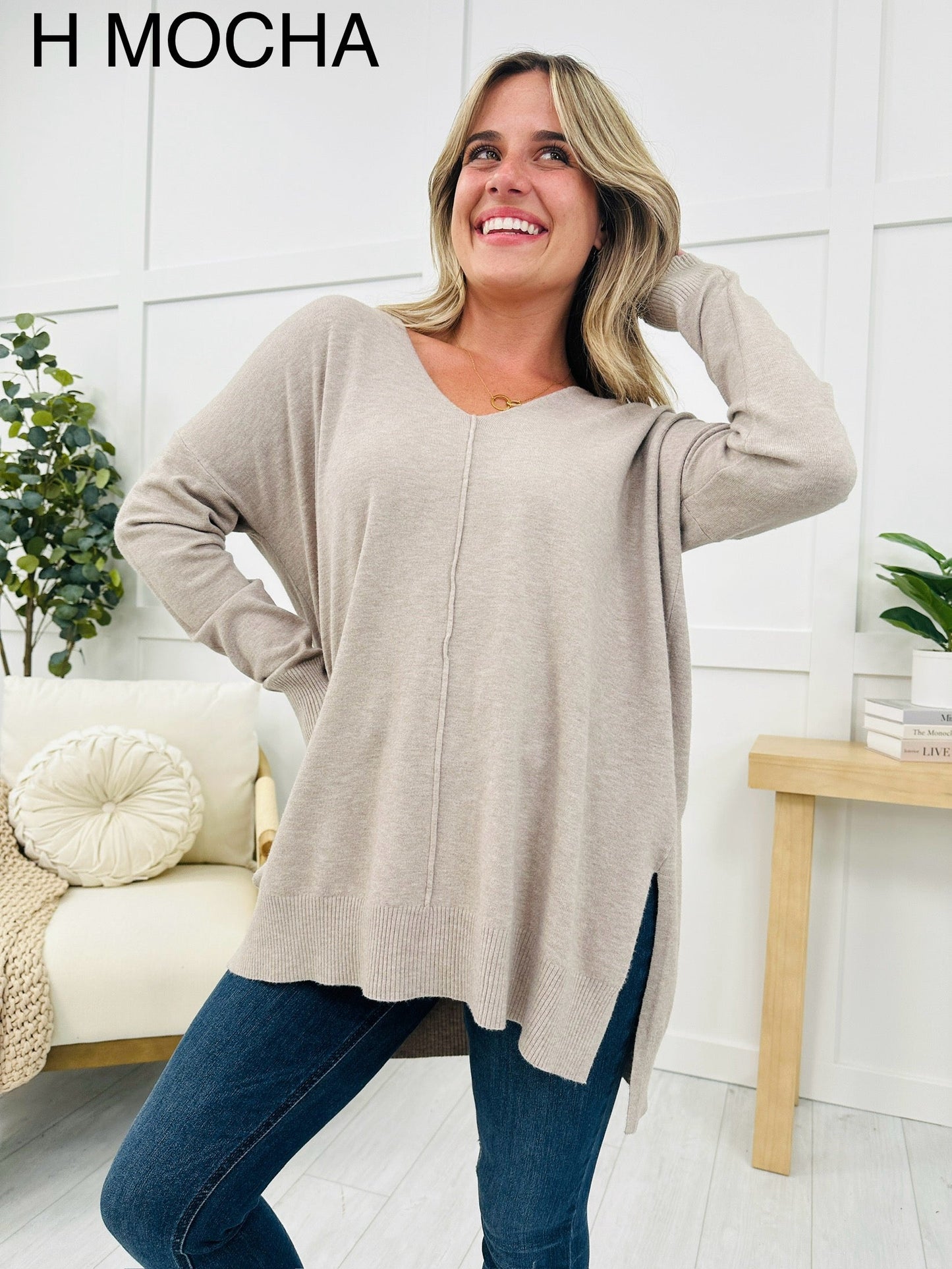 REG/CURVY Hello, Fall Sweater With Doorbuster Pricing- Multiple Colors!