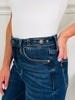 Judy Blue Date Night Retro Wide Leg Jeans In Regular And Petite
