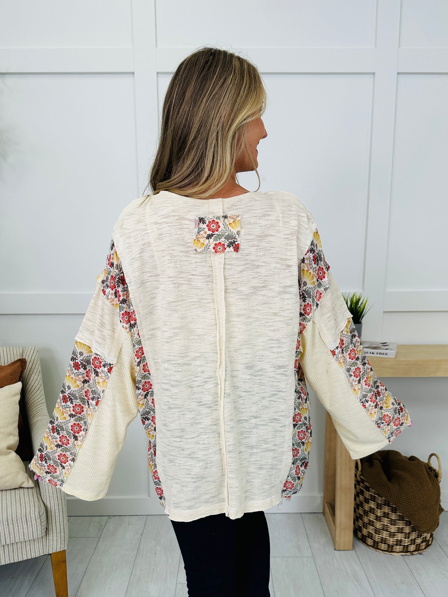 Her Own Constellation Top in Cream