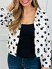 Dreaming In Dots Jacket In Ivory