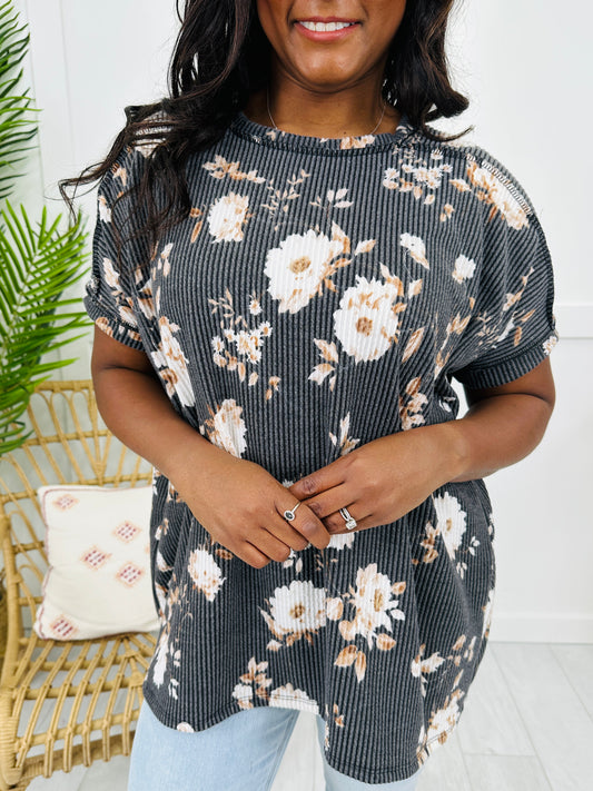 Floral Coastline Top