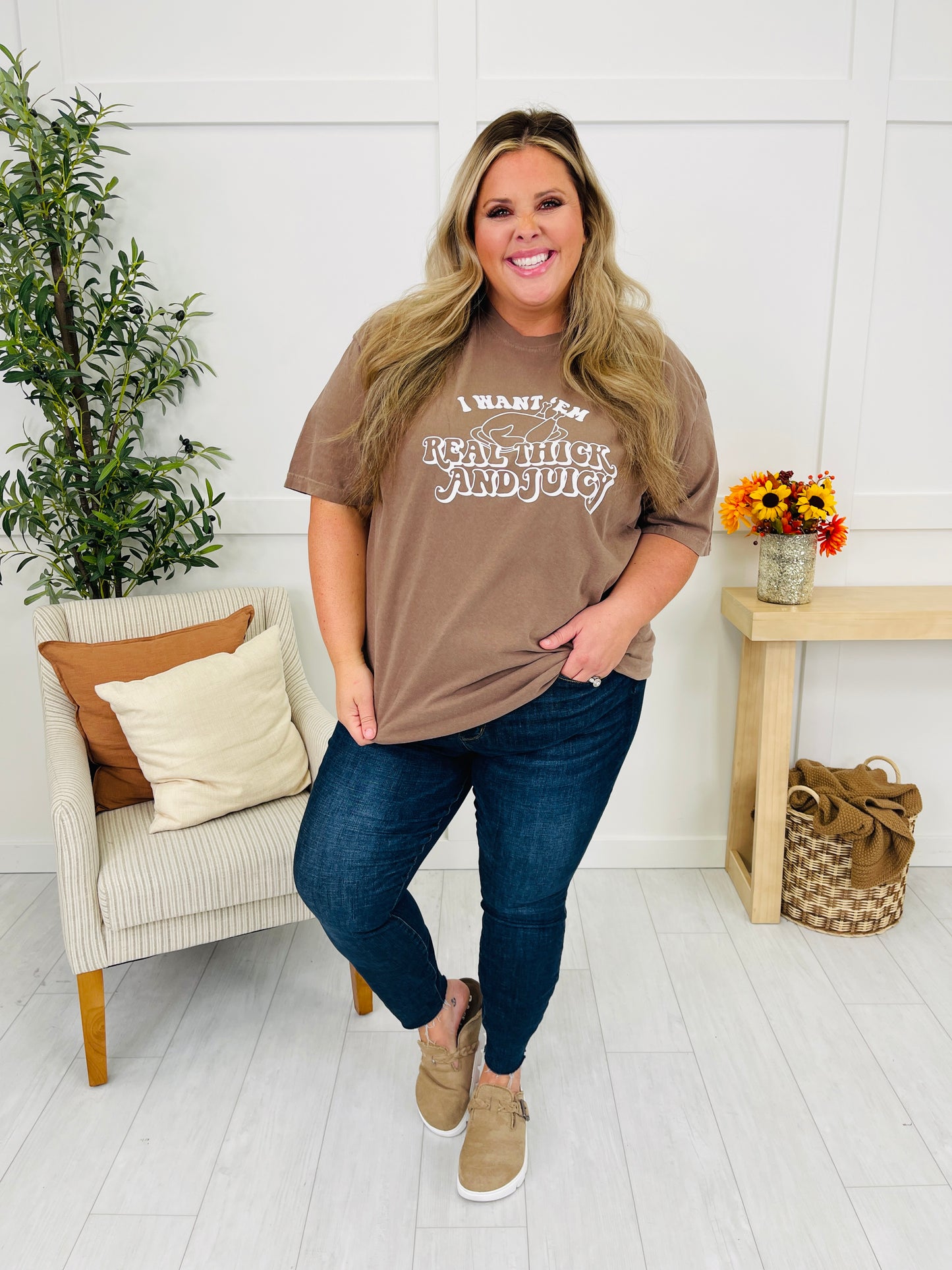 Real Thick and Juicy Graphic Tee