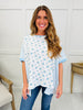 Cute Combo Top In Lt Blue
