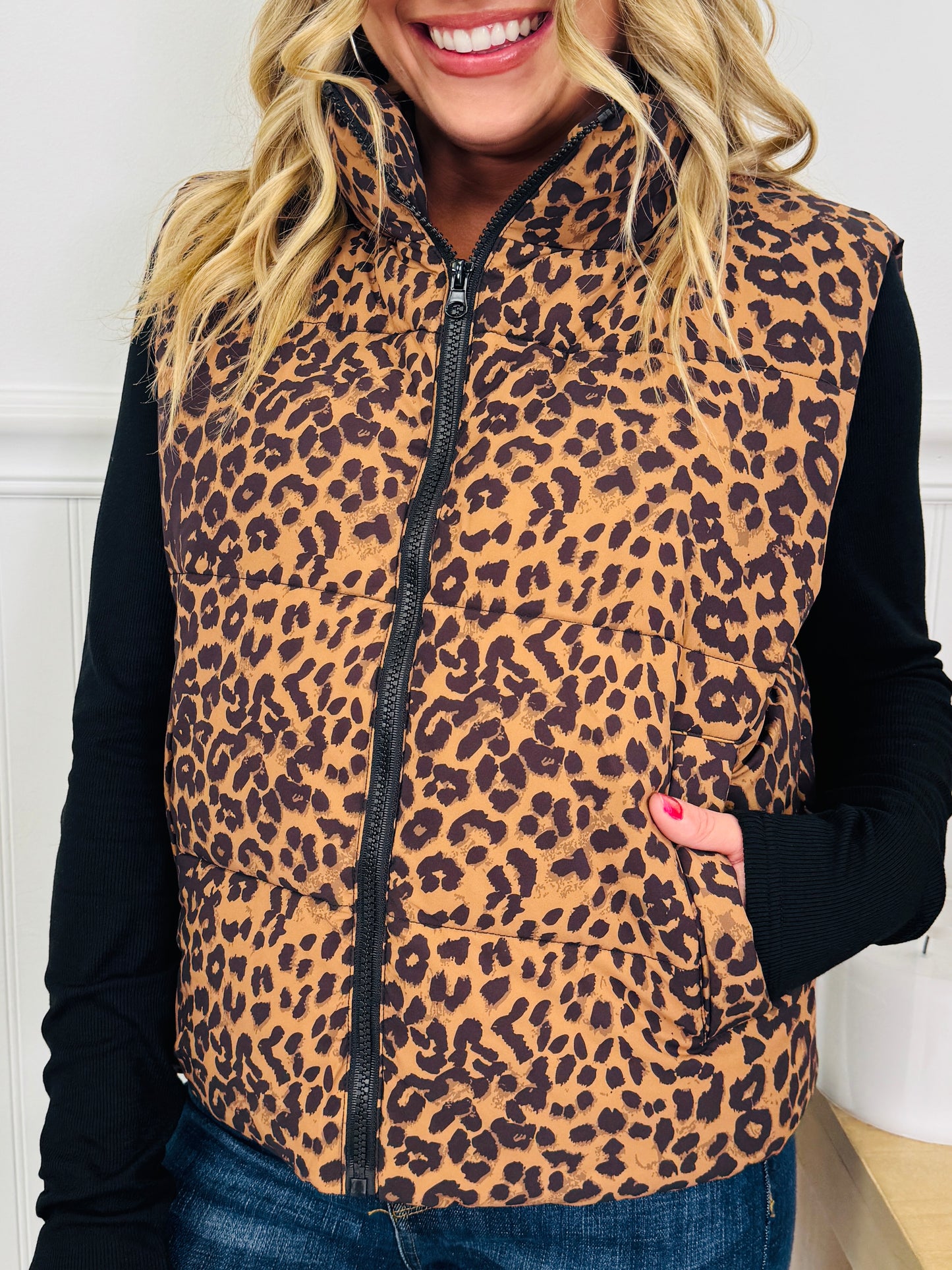 Spotted In Style Puffer Vest