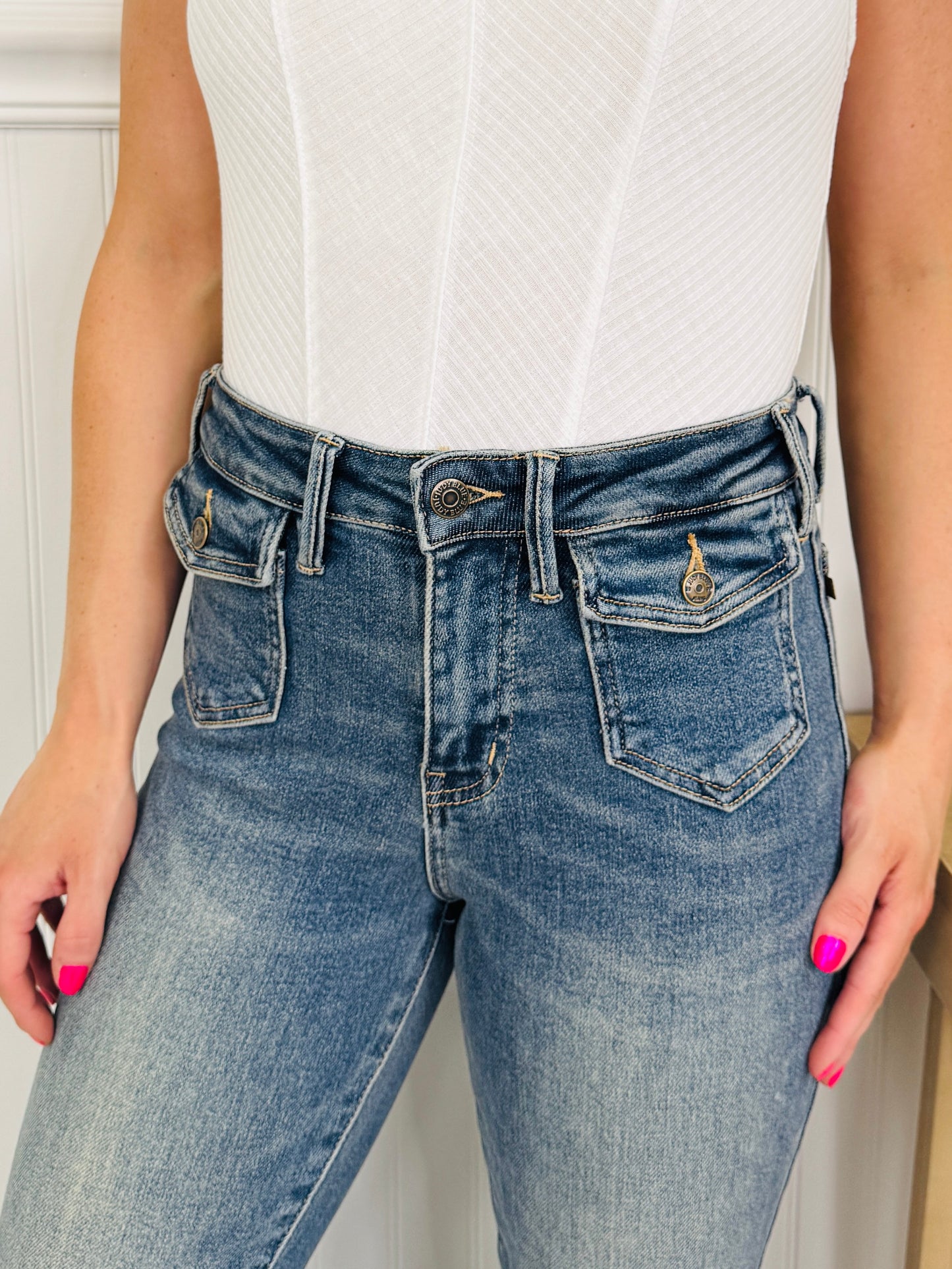 Judy Blue Flare Factor Jeans