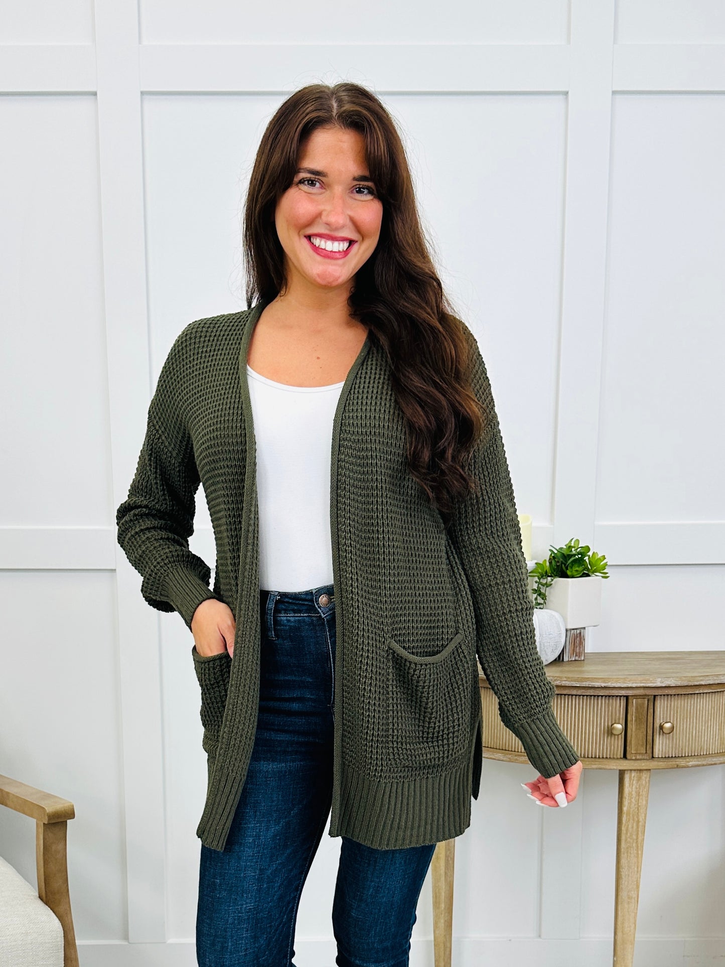 The Comfort Zone Cardigan In Multiple Colors