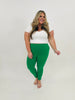 Tummy Control Custom MOCO Leggings In Kelly Green