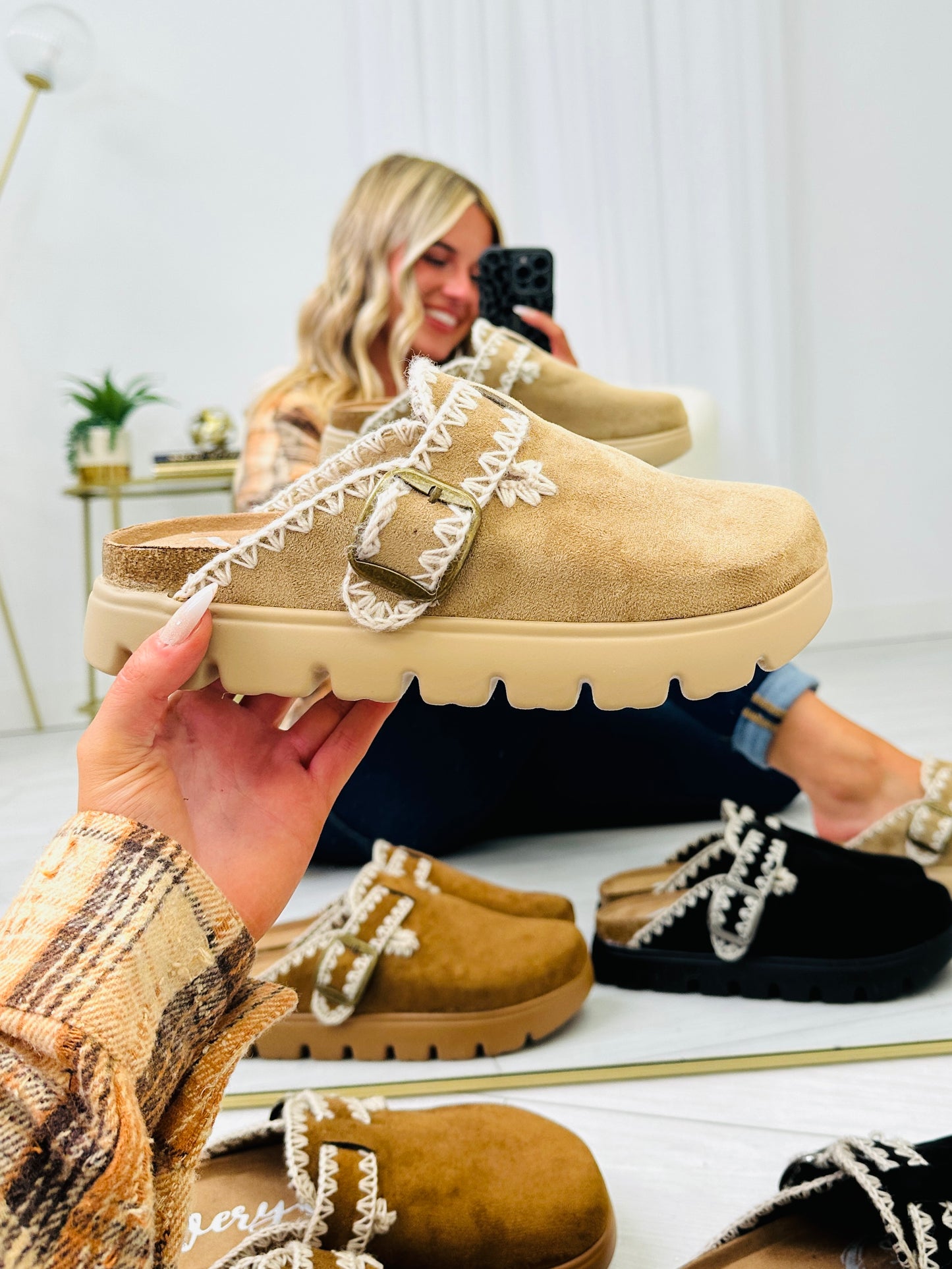 Cozy On The Go Clogs In Multiple Colors