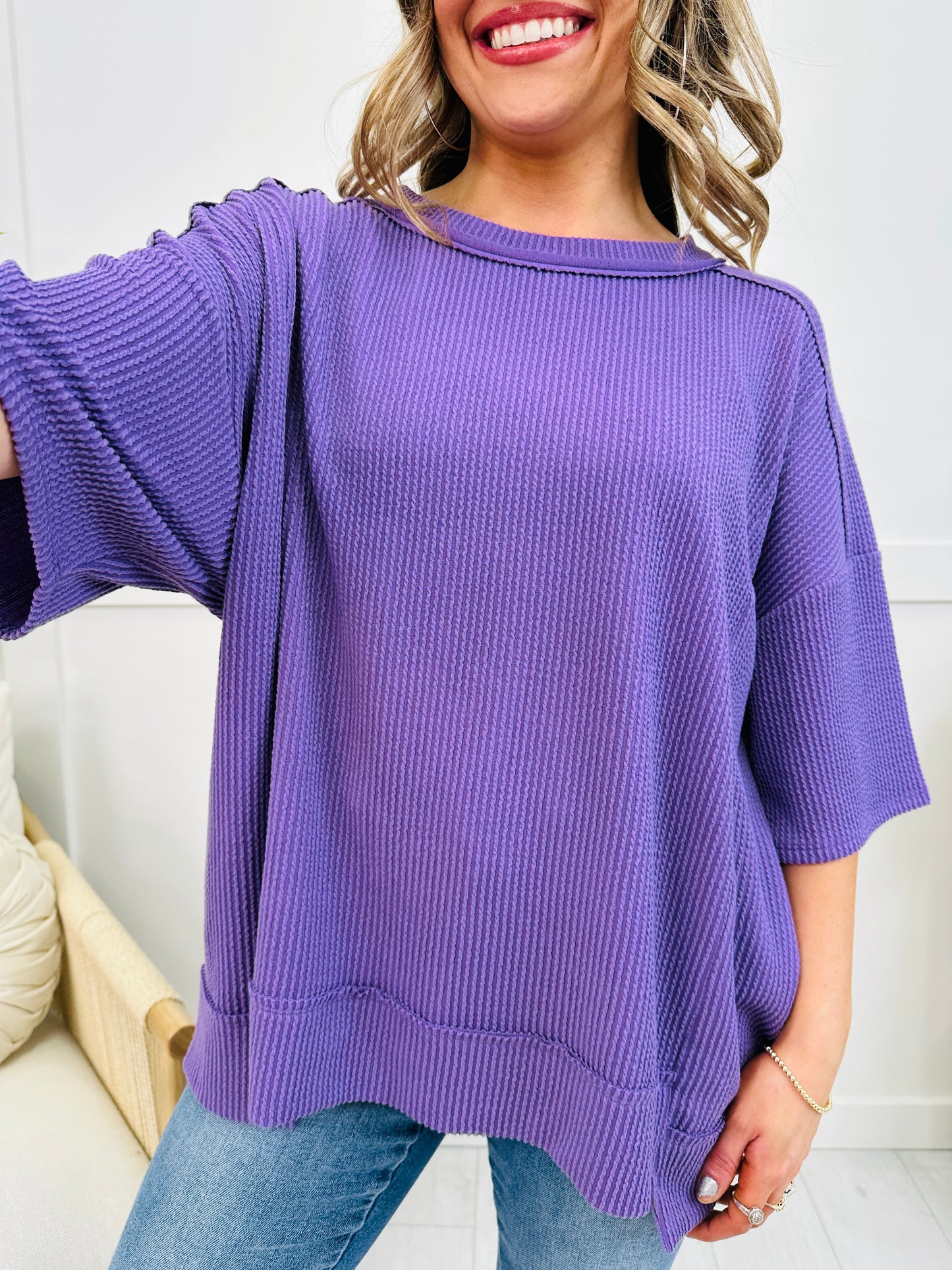 REG/CURVY Easy Living Pullover- Multiple Colors!