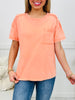 DOORBUSTER! Faded Comfort Top- Multiple Colors!