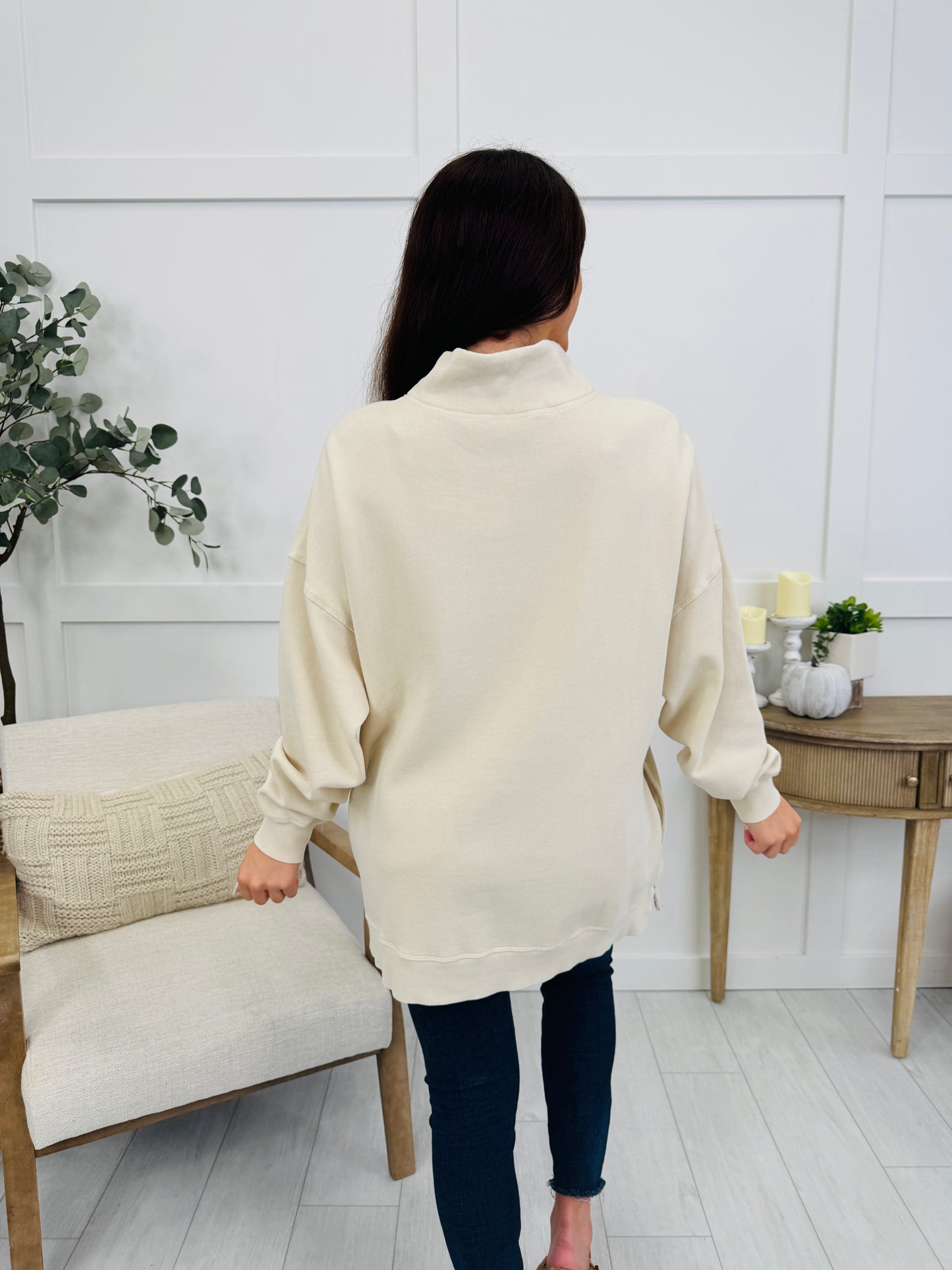 Nothing But Cozy Top In Ivory