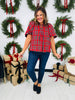 Plaid For The Party Top