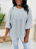 Soft Sophistication Top in Navy