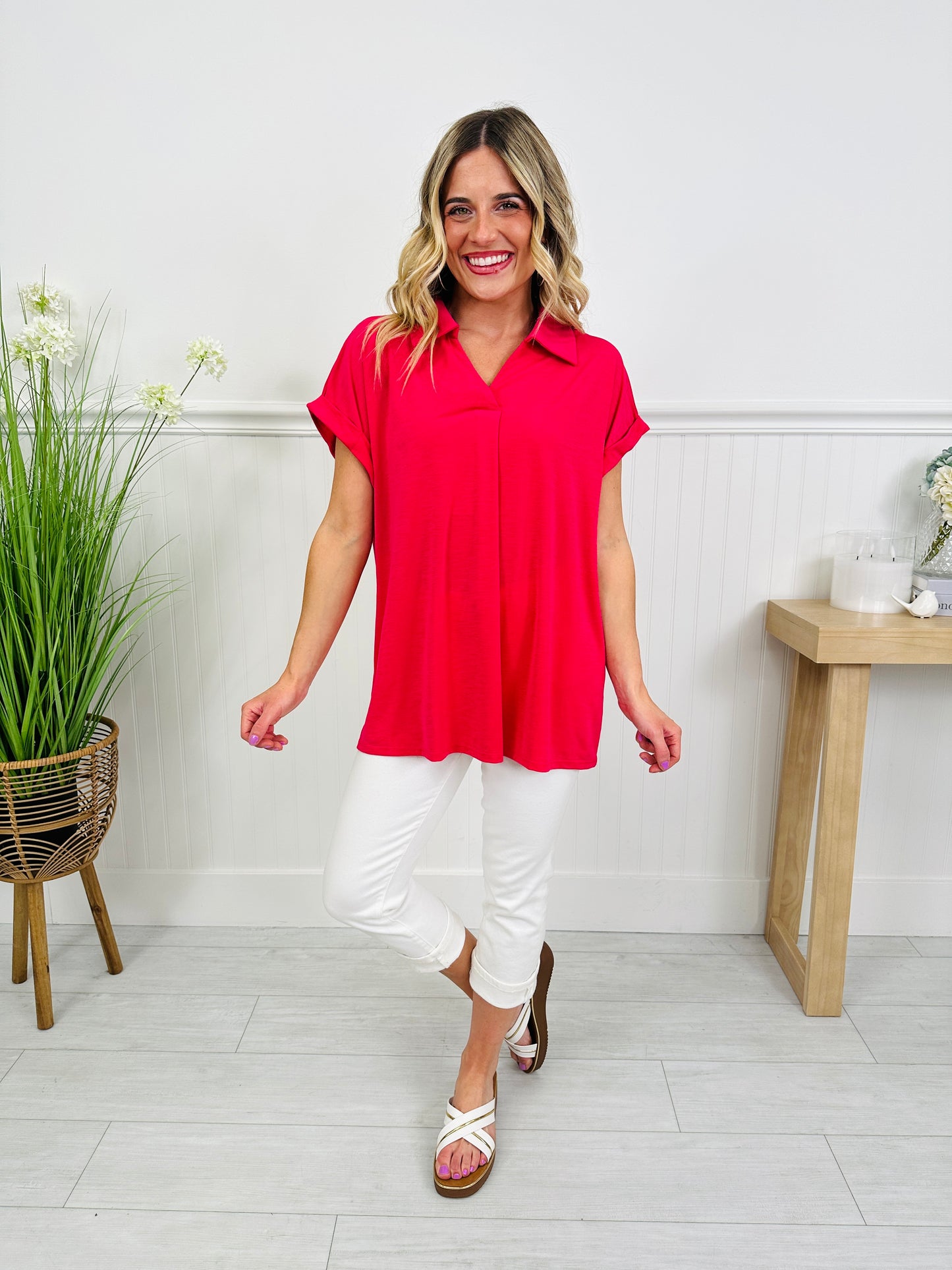 Spring Into Style Top In Multiple Colors