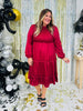 Holiday At Midnight Dress- Multiple Colors!