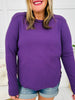 MOCO Exclusive Everyday Essential Long Sleeve Top In Eggplant