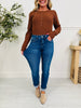 Boyfriend Material Tummy Control Boyfriend Jeans