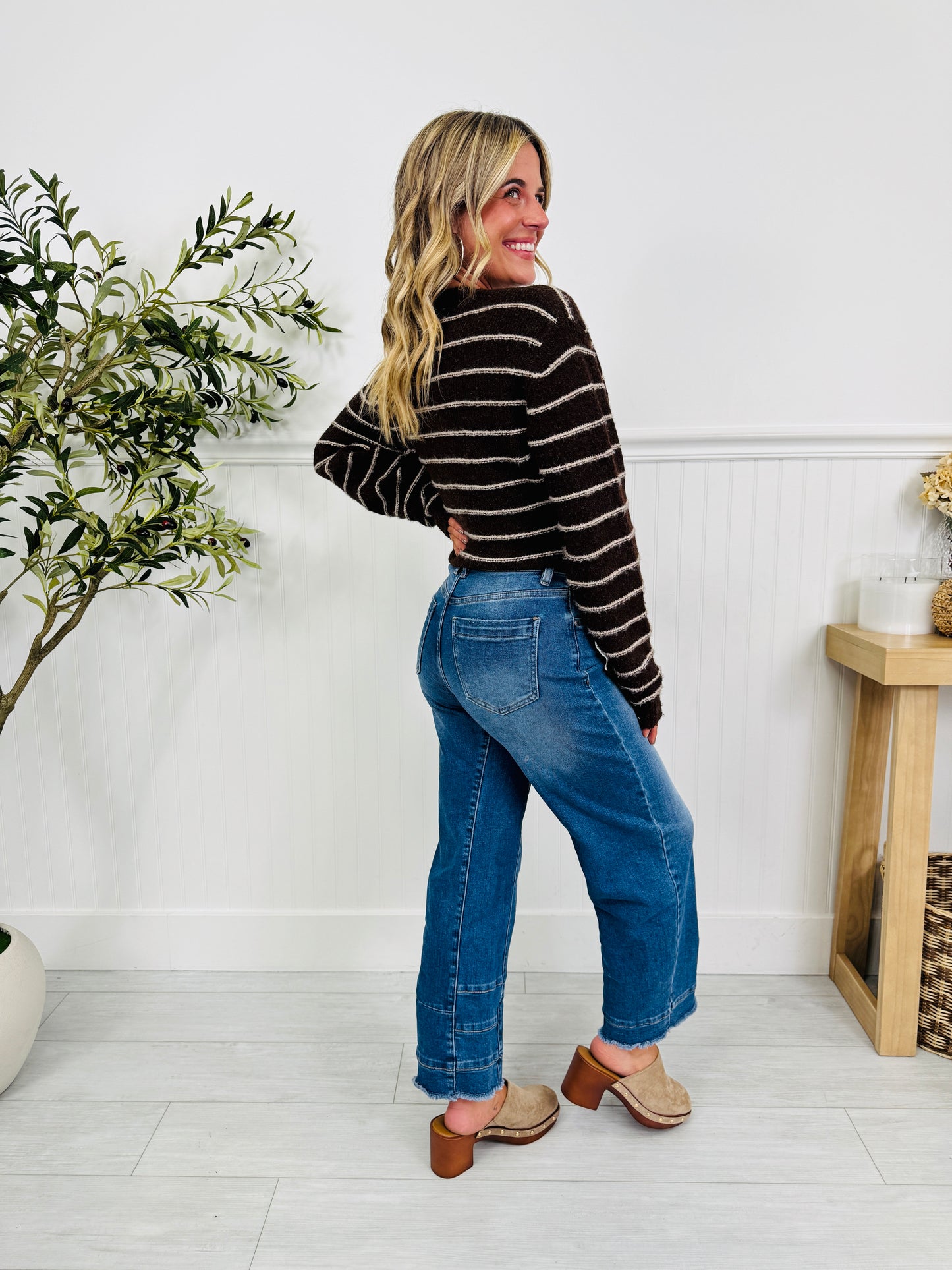 Be Basic Barrel Jeans with Tummy Control